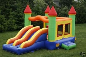 Bounce House Reno Guy
  Slides and castle in one, pretty cool