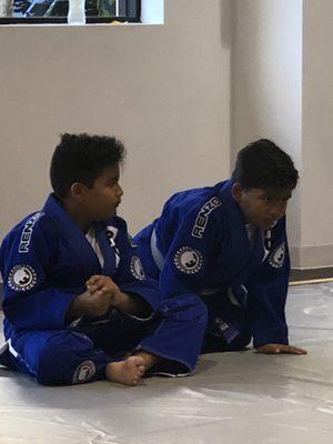 My boys training.