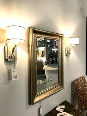 We carry mirrors too!!! We have a large selection of designer mirrors from various companies!