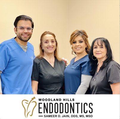 Our expert team, led by respected endodontic specialist Sameer D. Jain, DDS, MS, MSD, includes an experienced endodontic staff.