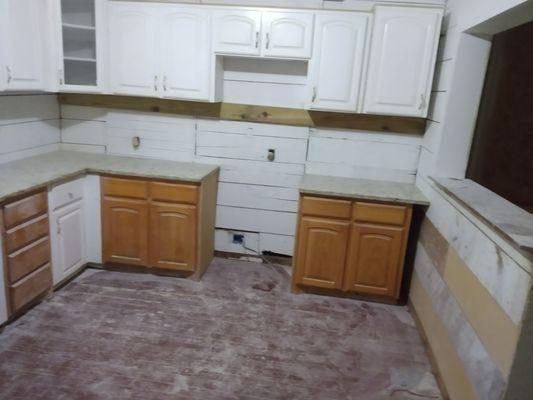 Granite countertops