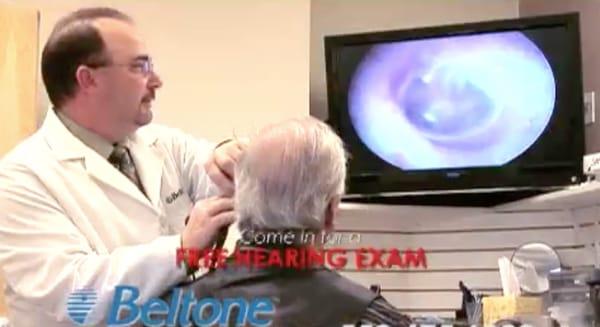 A Beltone Hearing Instrument Specialist will conduct a computerized audiometric test to determine exactly what sounds you are hearing.