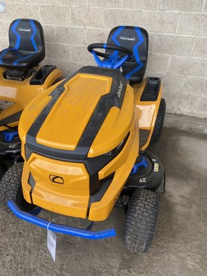 Electric Cub Cadet.