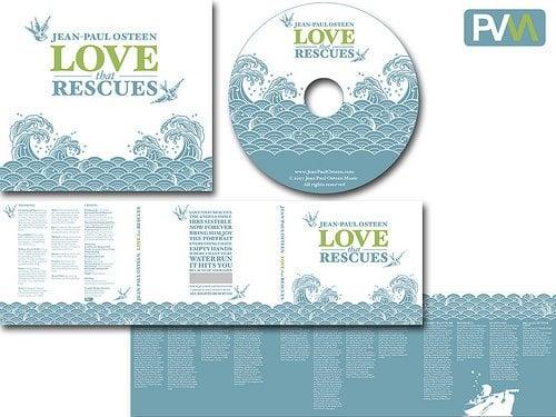 Jean Paul Osteen CD Packaging designed by Paris Vega Media