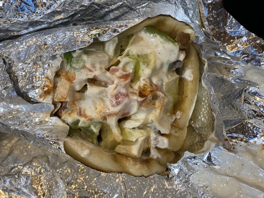 Beef Gyro Sandwich