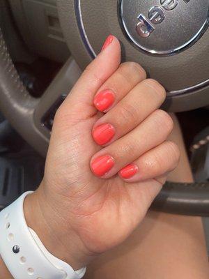 Gel manicure