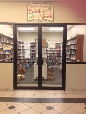 Friends of the library is a great group and here is the Seffner book nook.