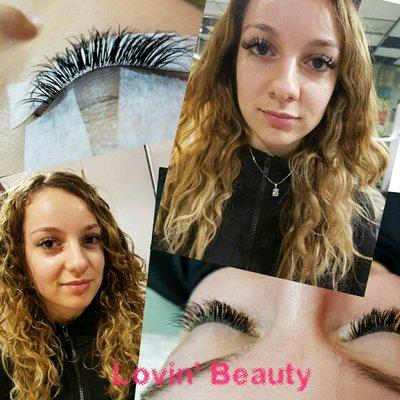 So pretty girl and big eye with eyelash extention.