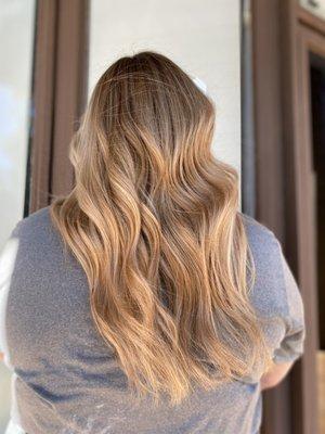 Blonde balayage