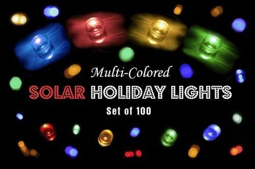 solar christmas lights