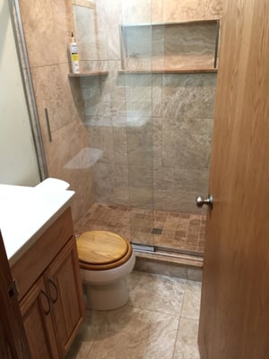 Bathroom after remodeling