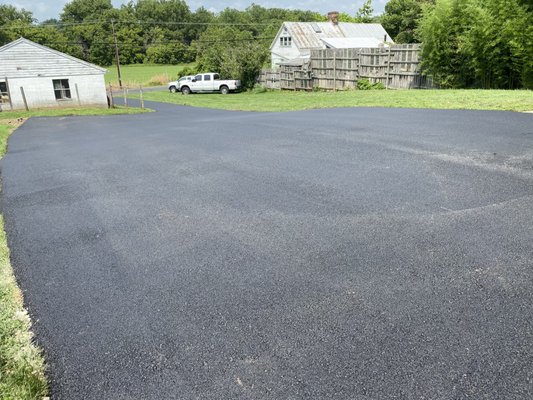 After the new pavement