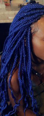 Medium Box Braids