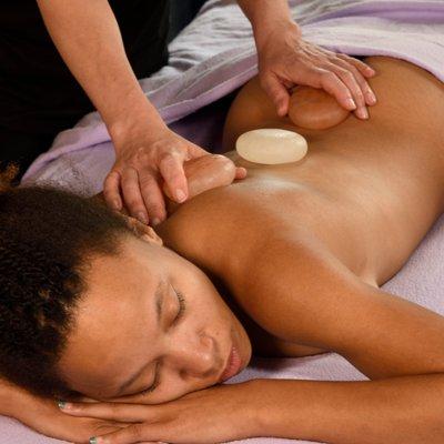 Salt Stone Massage now is available at Palm Massage Spa