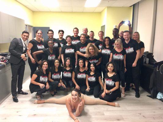 Salsa Dance Challenge Team - opening night of the new event space!