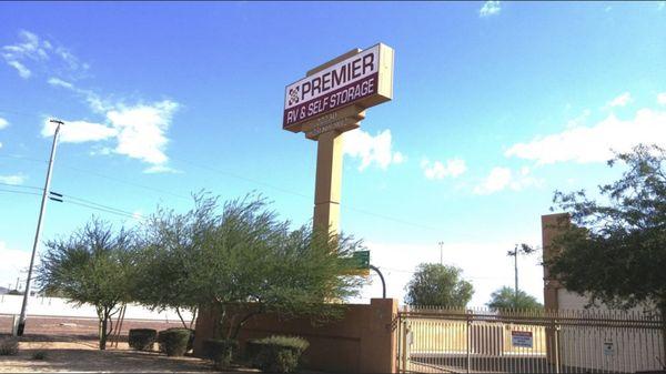 Large Sign Out Front of our Local North Phoenix Warehouse