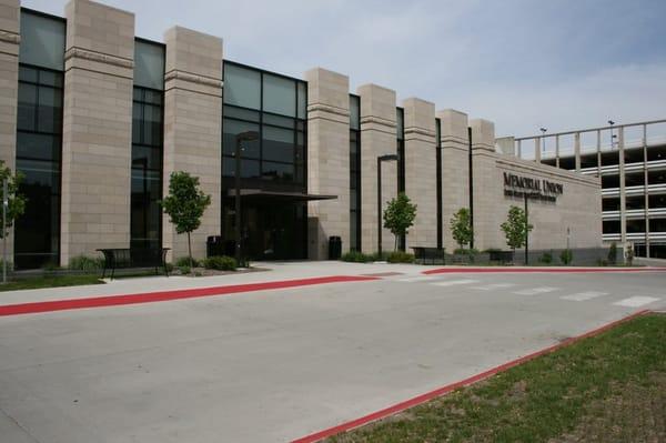 We're located just inside the South (Lincoln Way) entrance of the ISU Memorial Union or level 1 of the parking ramp.