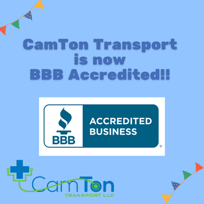 Accredited by the Better Business Bureau since October 2021!