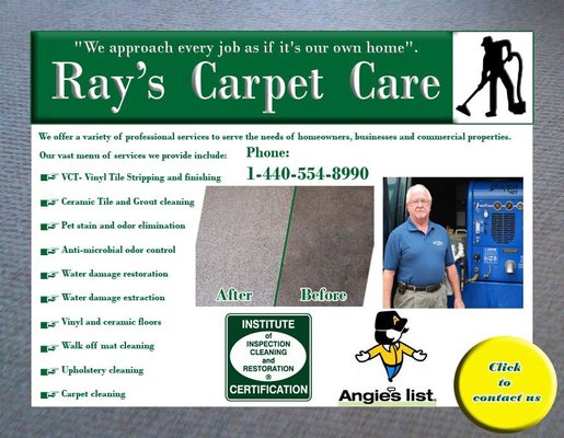 Ray's Carpet Care