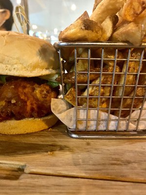 Buttermilk Chicken Sandwich with House Cut French Fries