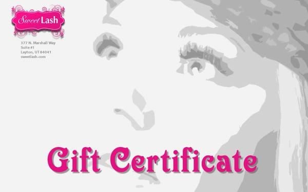 Gift Certificates available online!