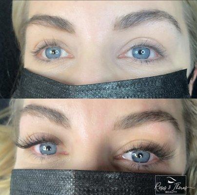 Hybrid Lash extensions