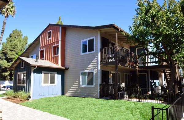 Village Grove Apartments in Escondido, CA  Exterior.