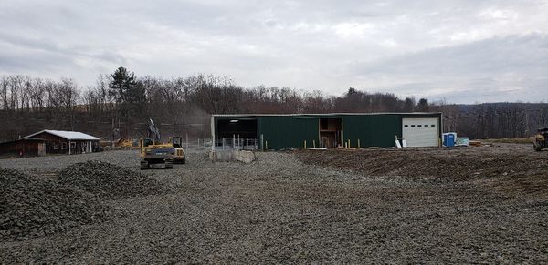 Livestock Sale  Barn Sitework.