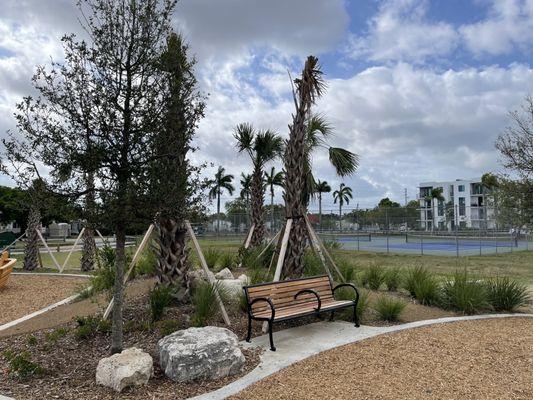 Beautiful rest areas