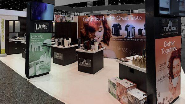 Tradeshow booths are another specialty of ours. From rough sketches and design to full deployment and set up, we do it all.