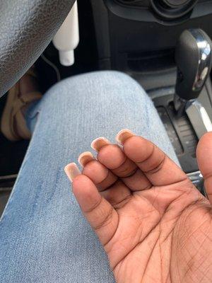 Thick nails