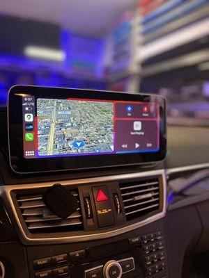 System Android Radio in Mercedez