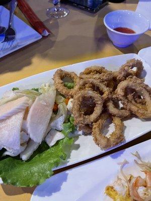 Fried calamari