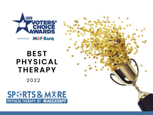 Sports & More Physical Therapy by ACCESS PT is proud to have been named the area's Best Physical Therapy in WRAL's 2022 Voters' Choice Award