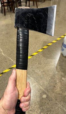 Nice axe, baby.