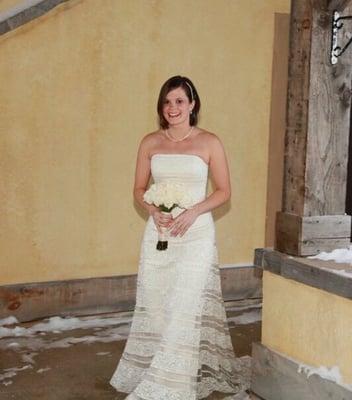 Beautiful winter wedding for this beautiful bride!