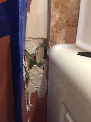 Water damage building materials