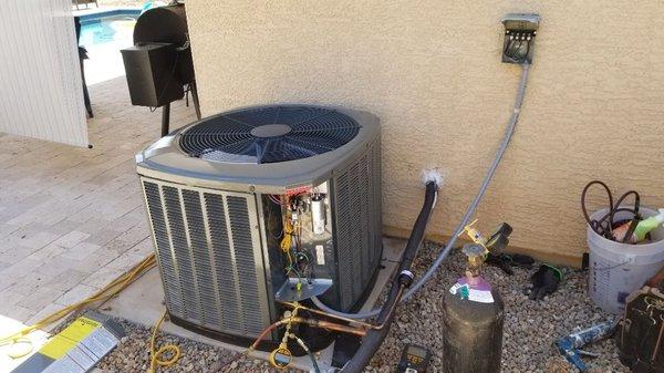 Trane condenser