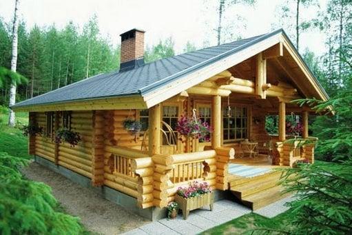 Honka cabin in Finland