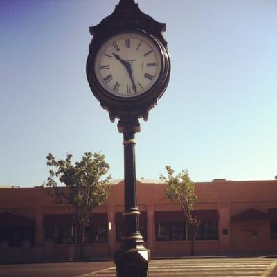 hanford loves it some clocks: there's another clock on top of the civic auditorium building too.