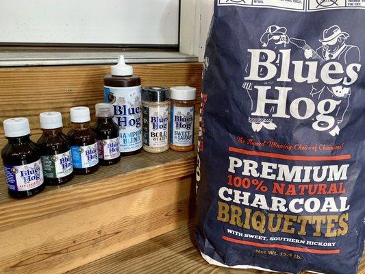 My haul from Blues Hog. Great products!