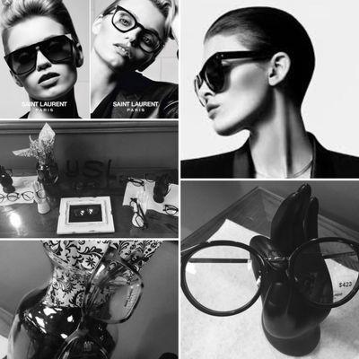 Saint Laurent Paris!  Our latest in high fashion eyewear .