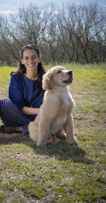 Meet Our Doctor! Dr. Pavithra Swami with Riley (: