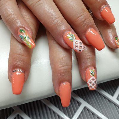 Pineapple and coral