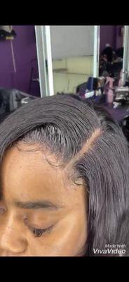 Sew in lace closure