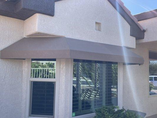 Bay Window Awning