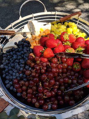 Here is there fruit platter!!