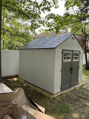 Shed assembly and installation