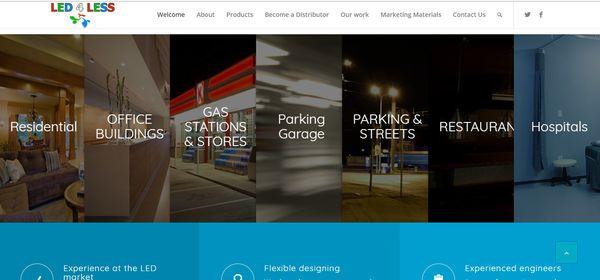 We had created the website for led-4-less.com #Our_clients_in_Houston