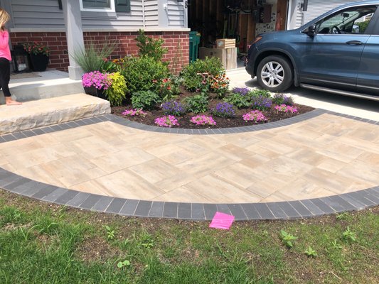 New front walkway